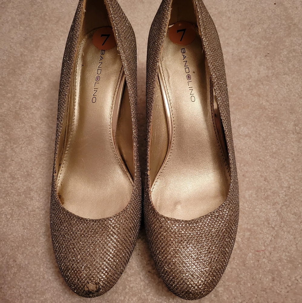 Glitter heels